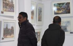 आर्ट काउन्सिलको आकर्षण तेस्रो अन्तर्राष्ट्रिय जलरङ महोत्सव (फोटो फिचर)