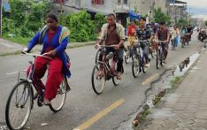 自行车爱好者 希望恢复“自行车之城”奇特旺失去的特色