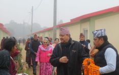 मुसहर बस्तीमा पूर्वराजा ज्ञानेन्द्र शाह