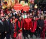 First Day of Chinese Lunar New Year 2024 gongs Durbarmarg on Saturday; huge crowd joined this unique celebration