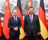 Xi meets German chancellor, calls for achieving mutual success