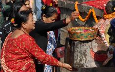तस्बिरमा रोग व्याद हरण गर्ने बाइस धारा मेला
