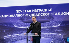 Chinese company breaks ground on Serbia's National Stadiumcc
