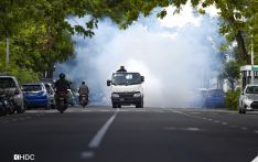 HDC fogs Hulhumale' to counter diseases