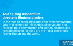 Asia’s rising temperature threatens Bhutan’s glaciers