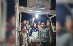म्याग्दीको विकट खतेन गाउँमा विद्युतीकरण