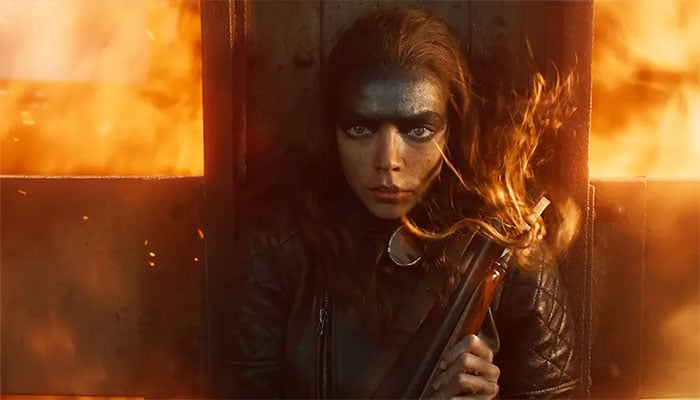 Anya Taylor-Joy discusses challenges and excitement of filming intense scene in Furiosa: A Mad Max Saga.