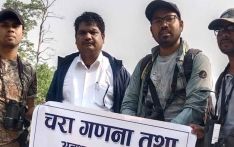 घोडाघोडीमा चरा गणना तथा अनुसन्धान हुँदै