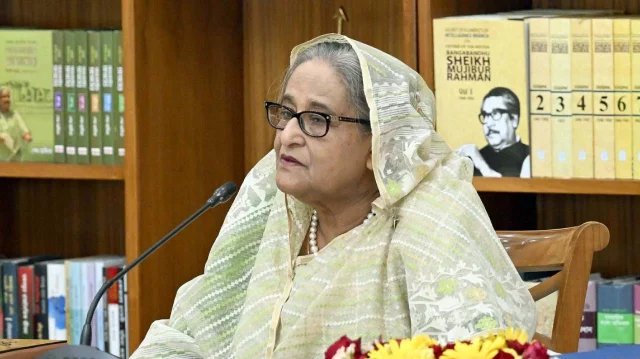 PM Hasina opens construction of Bangabazar market, three other dev projects
