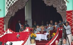 普德尔总统出席共和国日