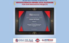 Global IME Bank wins Finacle Innovation Award