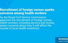 Recruitment of foreign nurses sparks concerns among health workers