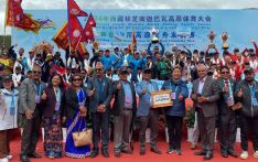 Nepal Takes Dragon Boat Friendship Competition Trophey Home From China