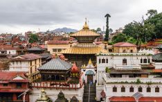 All doors of Pashupatinath temple open