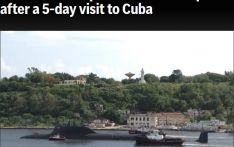 俄罗斯海军舰队结束对古巴访问 将继续执行任务