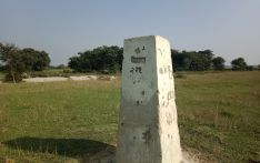 पर्सामा चार सय सीमास्तम्भ मर्मत