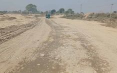 ठेकेदारको बदमासीले ठेक्का लागेको दश वर्षदेखि गुल्मीको सडक अलपत्र