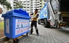 新加坡家庭垃圾回收率去年仅为12%，食品造成的可回收物污染是一大问题