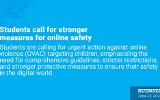 Students call for stronger measures for online safety