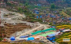 चन्दा सङ्कलन गरेर खेलमैदान निर्माण