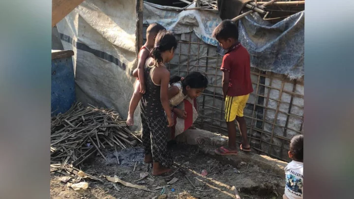 Rohingya camp_children