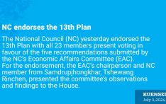 NC endorses the 13th Plan