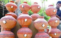 陶罐“晾水”传统重回印度城市
