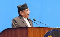 प्रधानमन्त्री प्रचण्डले केहीबेरमा विश्वासको मत लिनुहुँदै