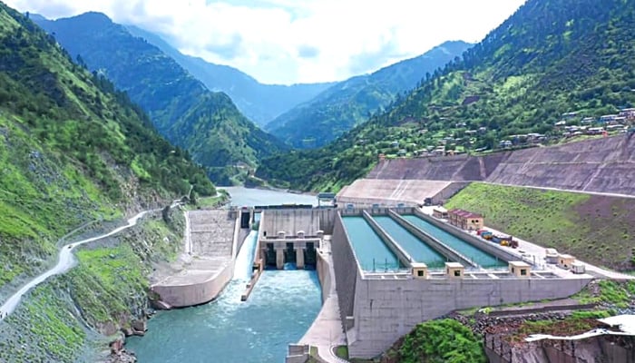 Neelum-Jhelum hydropower project in this undated photo. — Wapda