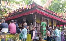 धरानका बुढासुब्बासहितका मन्दिरमा भक्तजनको घुइँचो