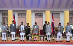 राष्ट्रपति भवनमा शपथ ग्रहणका झलक
