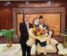Courtesy Meeting Between Newly Appointed PM Oli and Chinese Ambassador to Nepal Chen Song