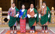 His Majesty The King grants Dhar to appoint Paro Dzongdag and Drangpons