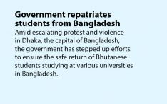 Government repatriates students from Bangladesh