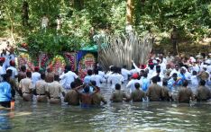 Water cutting ceremony ends Kataragama Esala festival