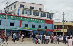 बिरामीको मृत्युपछि अस्पताल परिसरमा तनाव