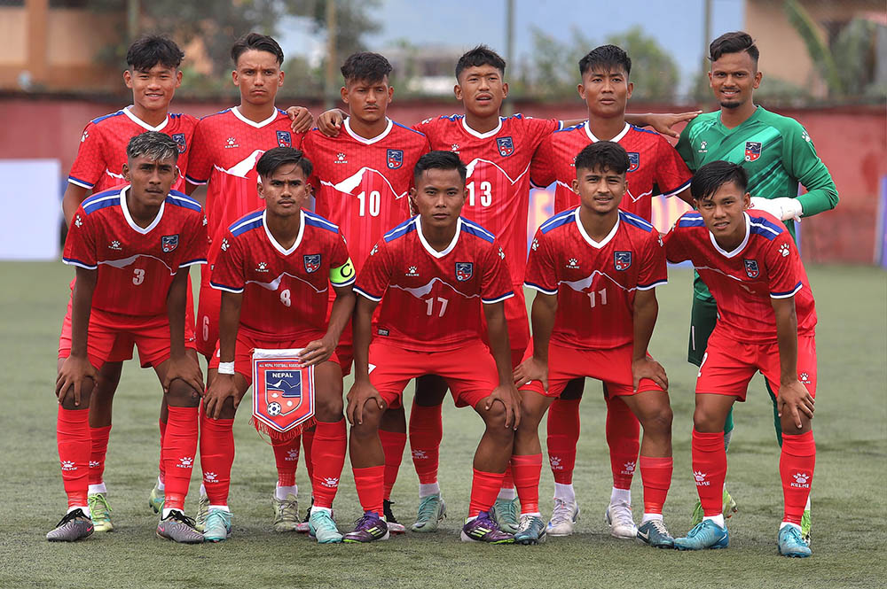 Saff-U-20-Nepali-Team