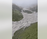 Mustang avalanche causes river blockage, nine families evacuated