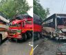 Two injured in Indian bus-Nepali truck collision in Simaltaal, bus driver absconding