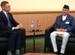 PM Oli holds meeting with Finland's President Stubb