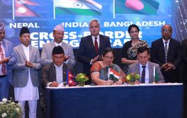 Trilateral pact signed to export Nepal's electricity to Bangladesh