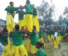 Santhals preparing for lively Dasai dance