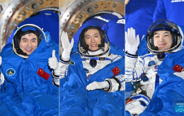 Chinese astronauts return to Earth safely, experiencing busy, joyful space life