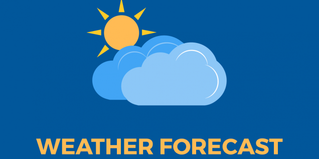 Hilly areas to witness cloudy skies and light rain