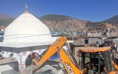  बालबिबाह न्यूनिकरणका लागि चन्दननाथ मन्दिरमा बनाइएको विवाह मण्डप पुरातात्विक विभागले भत्काइदियो