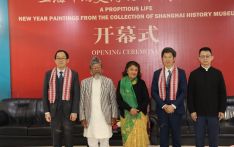 Exhibition Showcasing Chinese New Year Paintings Opens in Kathmandu