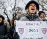 Trump freezes $2bn in Harvard funding after university rejects demands
