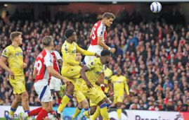 Arsenal lacked 'energy' in Palace draw