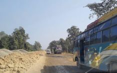 Narayanghat-Butwal road blocked