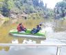 Boating begins at a newly built lake in Simbhanjyang